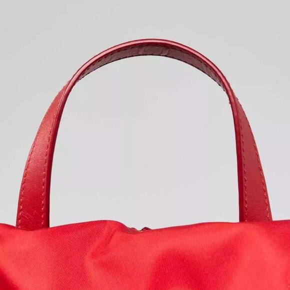 Prada Rosso Re-Nylon Small Backpack Bag - 1BZ677 - Picture 6 of 12
